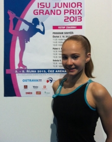 Alicia võistles Junior GP etapil Ostravas