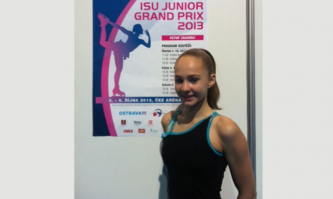 Alicia võistles Junior GP etapil Ostravas